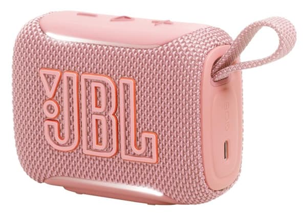 JBL Go 5 Bluetooth-højttaler rosa