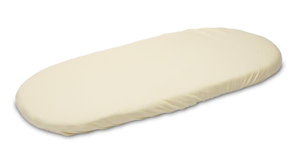 Dra-på-lakan till barnvagn jersey creme 35X75