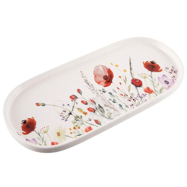 Porcelænstallerken til servering MAKI 25x12 cm