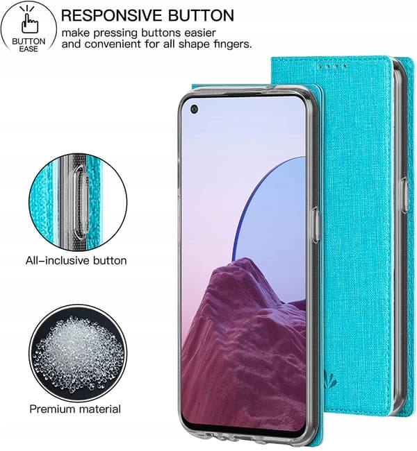BLÅ LUKKET ETUI TIL ONEPLUS NORD N20 5G