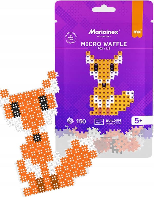 Marioinex Micro Waffle 150 palaa FOX / LISEK - kuvapalapeli