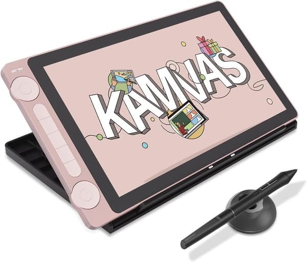 Huion Kamvas 13 Rosa grafikplatta