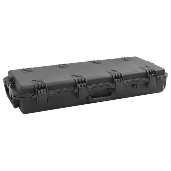 vidaXL værktøjskuffert til luftfart sort 100,5x42x17 cm PP