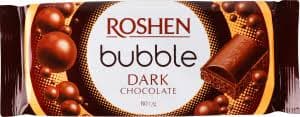 ROSHEN EXTRA MÖRK CHOKLAD MED BUBBLA 80 g