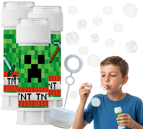 Pixels Saippuakuplat lapsille - Pelipäivä 60ml