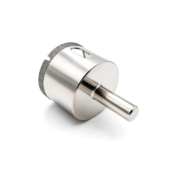 Diamantkernebor til keramik, glas, fliser til vådboring 40mm titanium