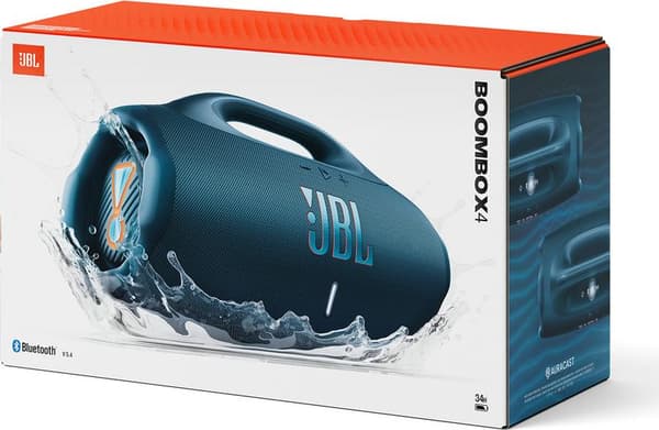 JBL Boombox 4 Bluetooth Højttaler Blå