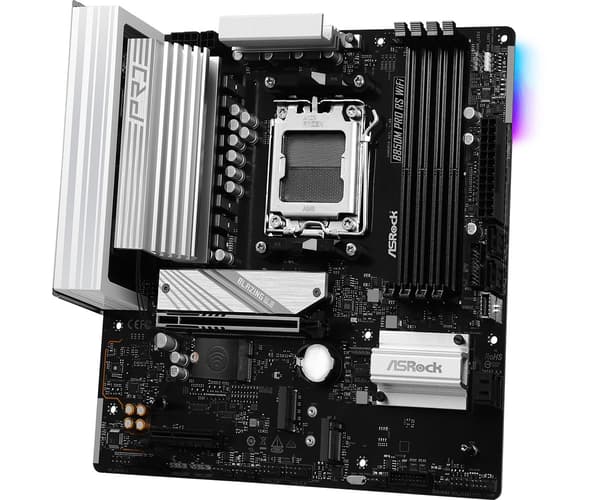 ASRock B850M Pro RS WiFi bundkort