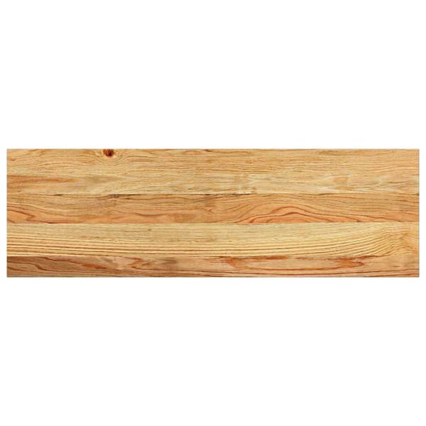 vidaXL trappetrin, 2 stk. brun 80x30x2 cm massivt egetræ