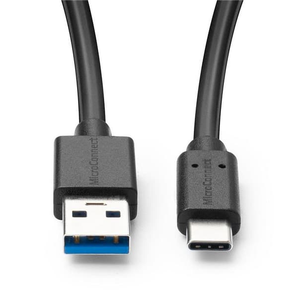 MicroConnect USB-C 3.2 Gen1 - USB3.0 A 1m kabel 1