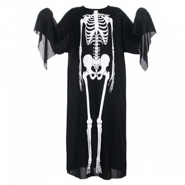 Halloween-kostym för barn skelett