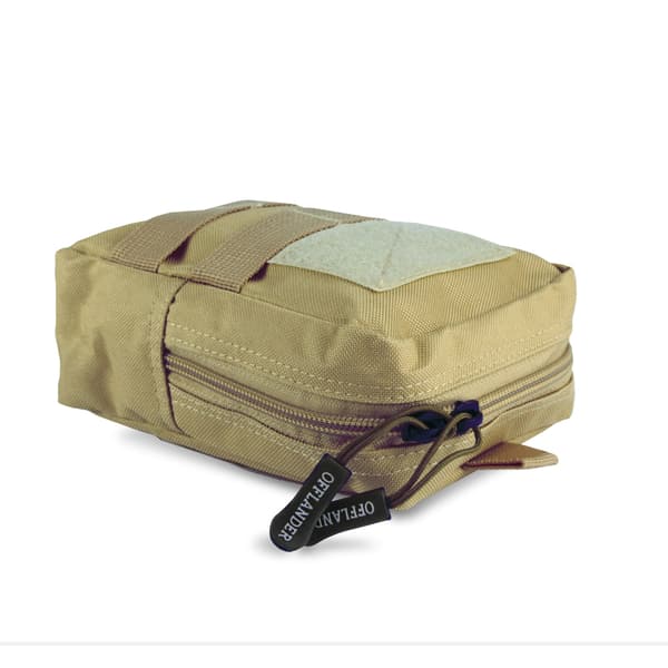 Offlander Tactical Pouch Universal Molle -tasku tarranauhalla, Khaki
