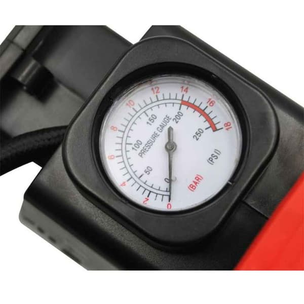 Bärbar mini-kompressor 12 V / 230 V, 11 bar
