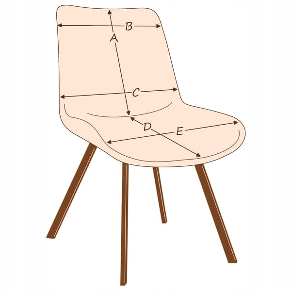 Fløjl elastisk betræk til stor skandinavisk stol beige