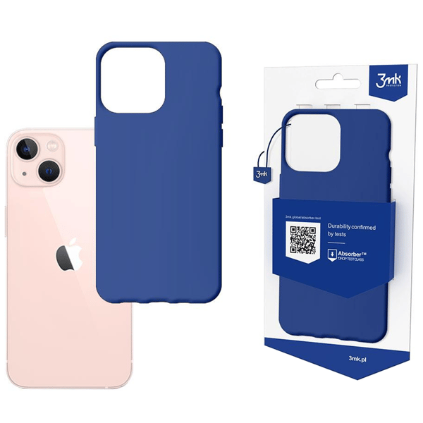 Apple iPhone 14 Plus - 3mk mattakuori, sininen