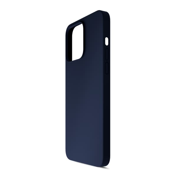 Apple iPhone 15 Pro Max - 3mk Silikonskal Mörkblått
