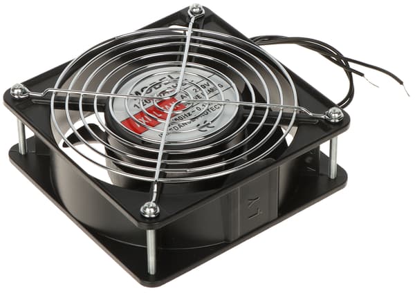 A19-W ventilatoranvendelse: rackskabe