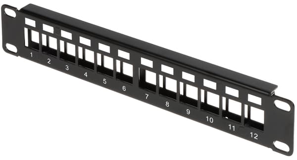 Kopplingspaneeli Keystone PP10-12/K 10"