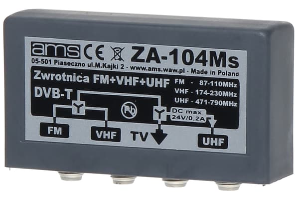 ZA-104MS antennediplexer