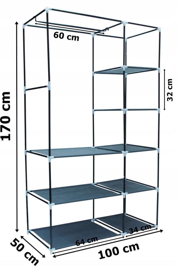 Tekstilgarderobe med Venedig-print