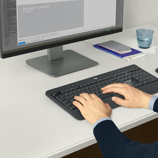 Logitech MK540 Advanced USB -näppäimistö- ja hiirisetti, musta