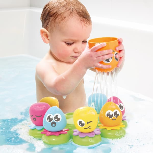 TOMY AQUA FUN Bläckfiskar - Badkarskul E2756