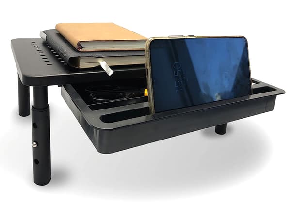 NANKIN sort laptop skærmstativ + skuffe
