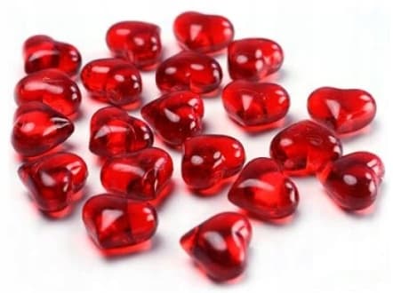 Valentinsdagssæt, hjerteballoner, banner