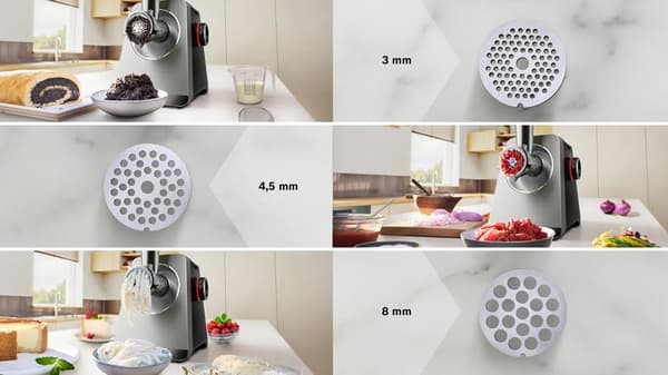 BOSCH MFWS835M Serie 8 MultiPower -lihamylly hopeanmusta