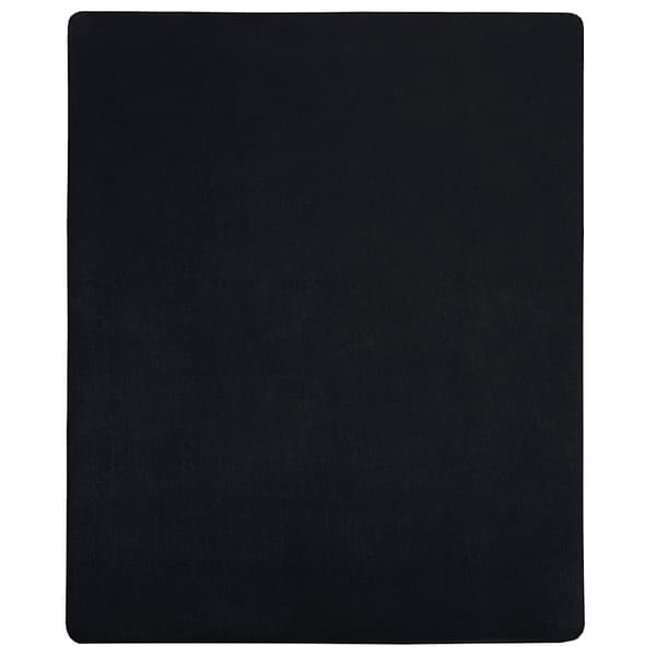 vidaXL Stræklagner, 2-pak, sort, 180x200 cm, bomuldsjersey