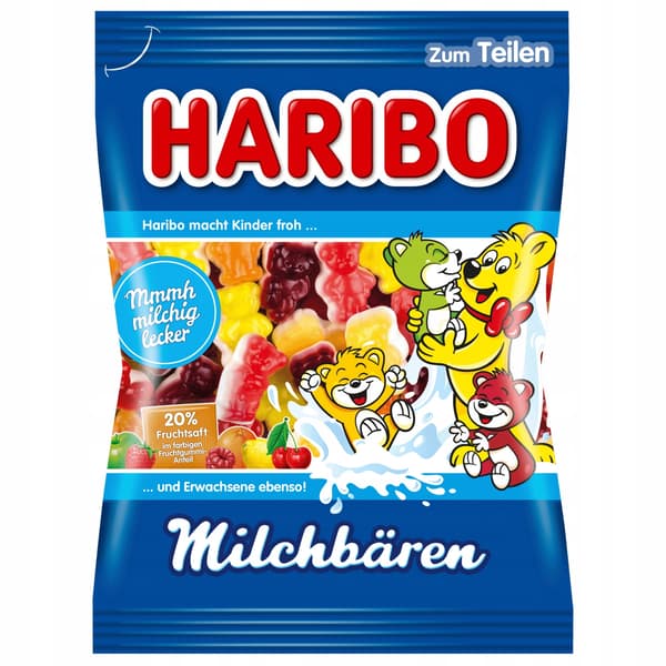 Haribo Milchbären godisbitar 160 g