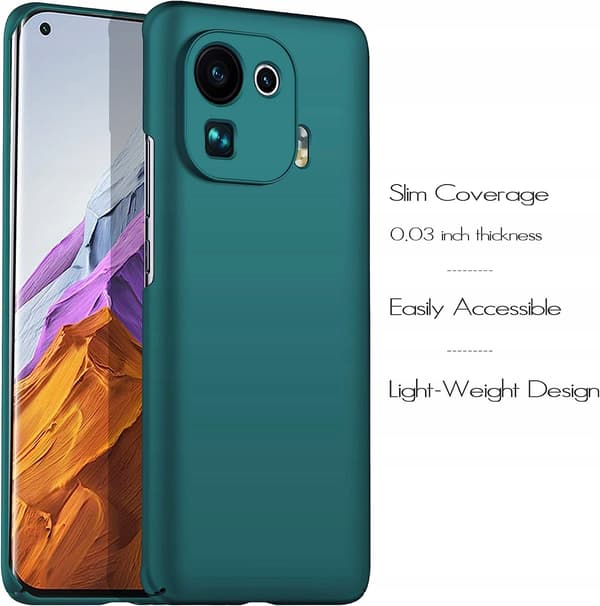GRØNT MATET ETUI TIL XIAOMI MI 11 PRO
