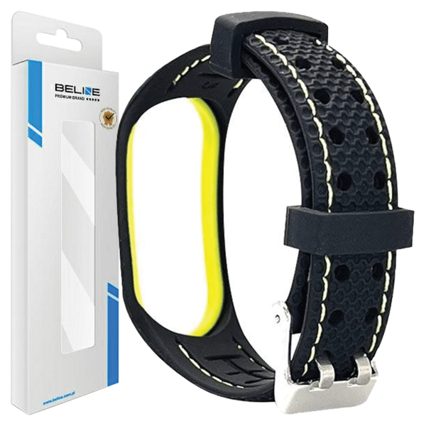 Beline Mi Band 3/4 Sportrem sort/lime