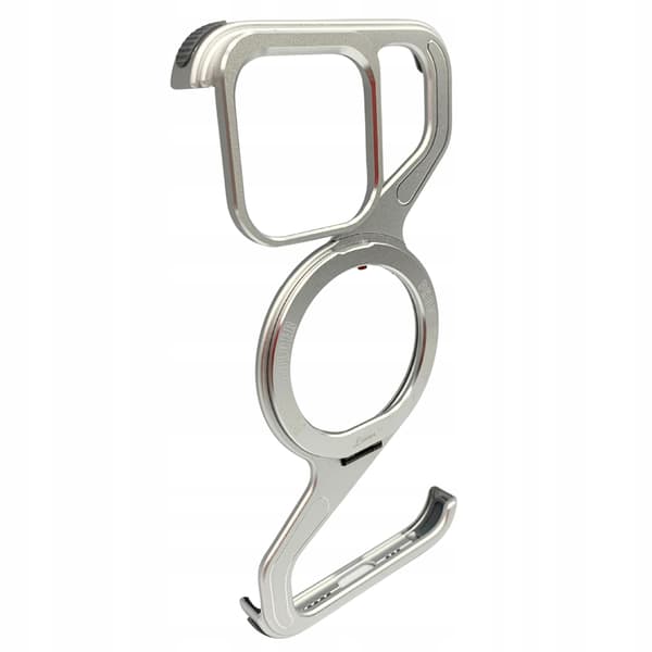 iPhone 15 Pro pansret MagSafe metalskald titanium holder