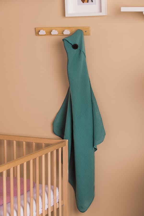 Badrumsöverdrag i muslin 75x75 EG-0200