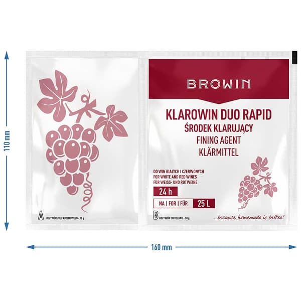 Klarowin Turbo 2 - chitosan + kiselsol