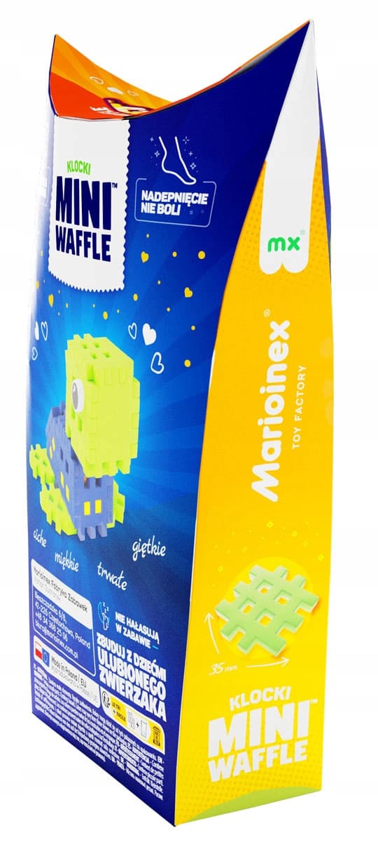 Marioinex Mini Waffle POCKET PETS - SKÖLDPADDA set