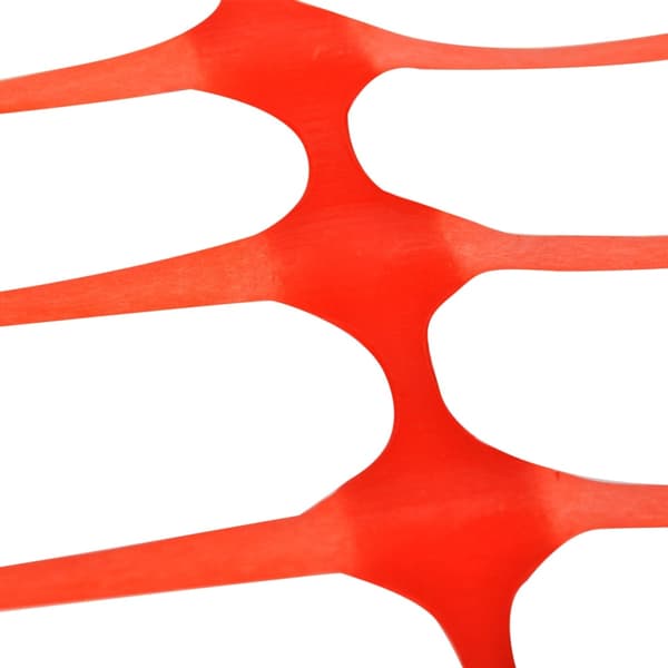 vidaXL Trädgårdsstaket, 50 m, Orange