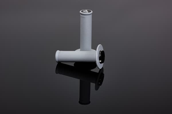RENTHAL MX GRIPS ORIGINAL LOCK-ON SOFT (FULL DIAMOND) LYS GRÅ