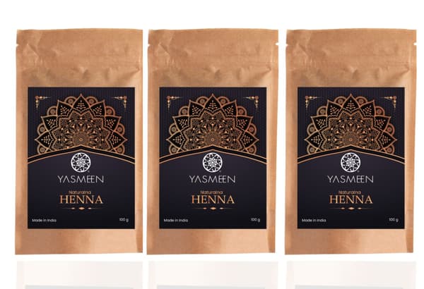 Yasmeen Luonnollinen Henna - hiusväri, 100 g