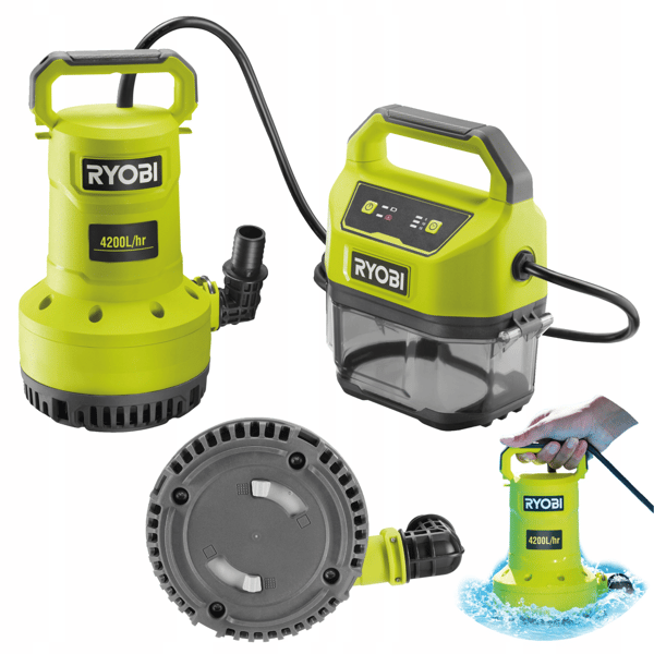 RYOBI Vesipumppu 18V