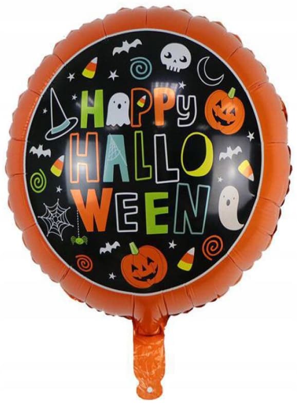 Halloween-folioilmapallo, 18 tuumaa, 1 kpl.