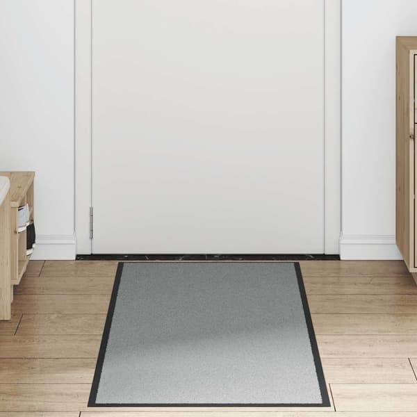 vidaXL Ovimatto harmaa 60x180 cm