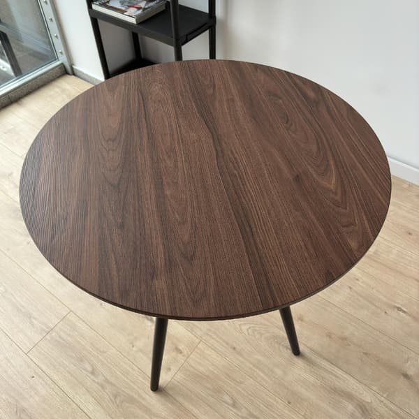 PARIS BLACK DTW pyöreä pöytä 80 cm saarni