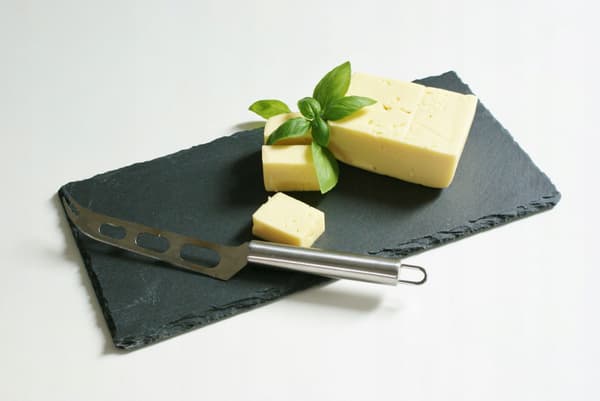 Serveringsfad i sten, skifer, 17 x 34 cm