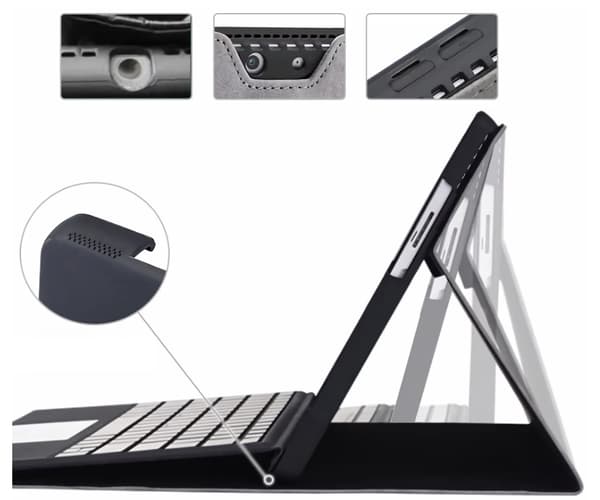 Tabletin ja näppäimistön kotelo Microsoft Surface Pro X / 9 / 10 / 11 13":lle