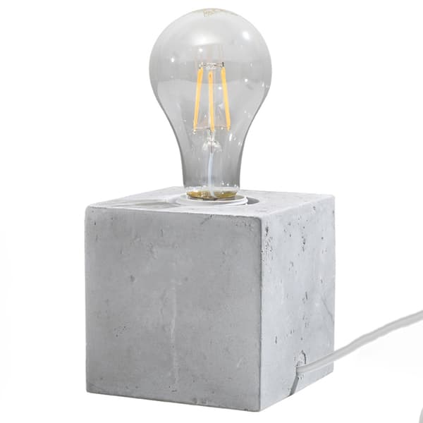 ARIZ 1 E27 SKRIVEBORDSLAMPE GRÅ BETON SOLLUX SL.0683