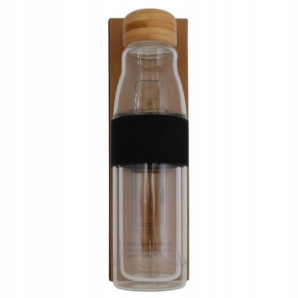 ØKO-TERMOVANDFLASKE I GLAS 450 ml