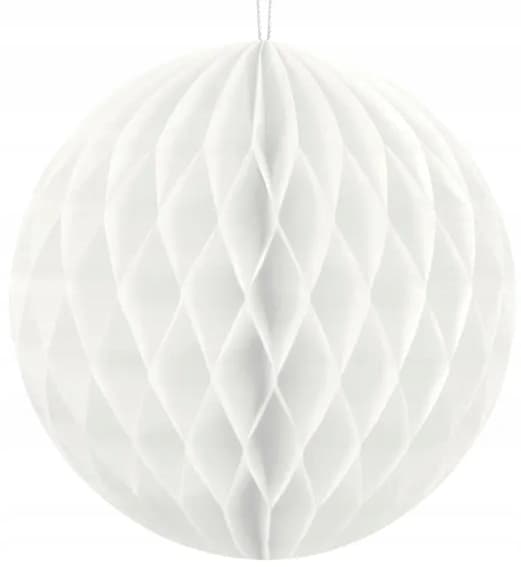 Paperipallo Valkoinen 10 cm, 1 kpl.