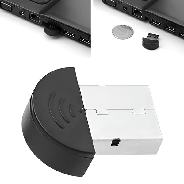 Lille USB-mikrofon MINI Windows 7 8 10 11 til laptop og PC bærbar Plug & Play